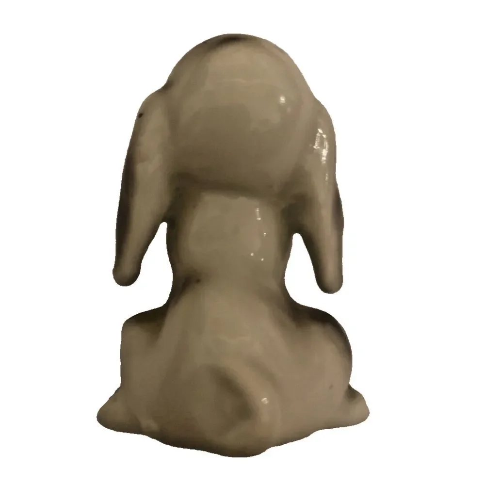 Vintage Small Bunny Rabbit Figurine JAPAN 2